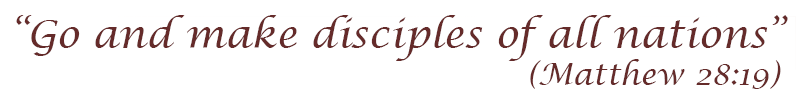 Go and make disciples of all nations